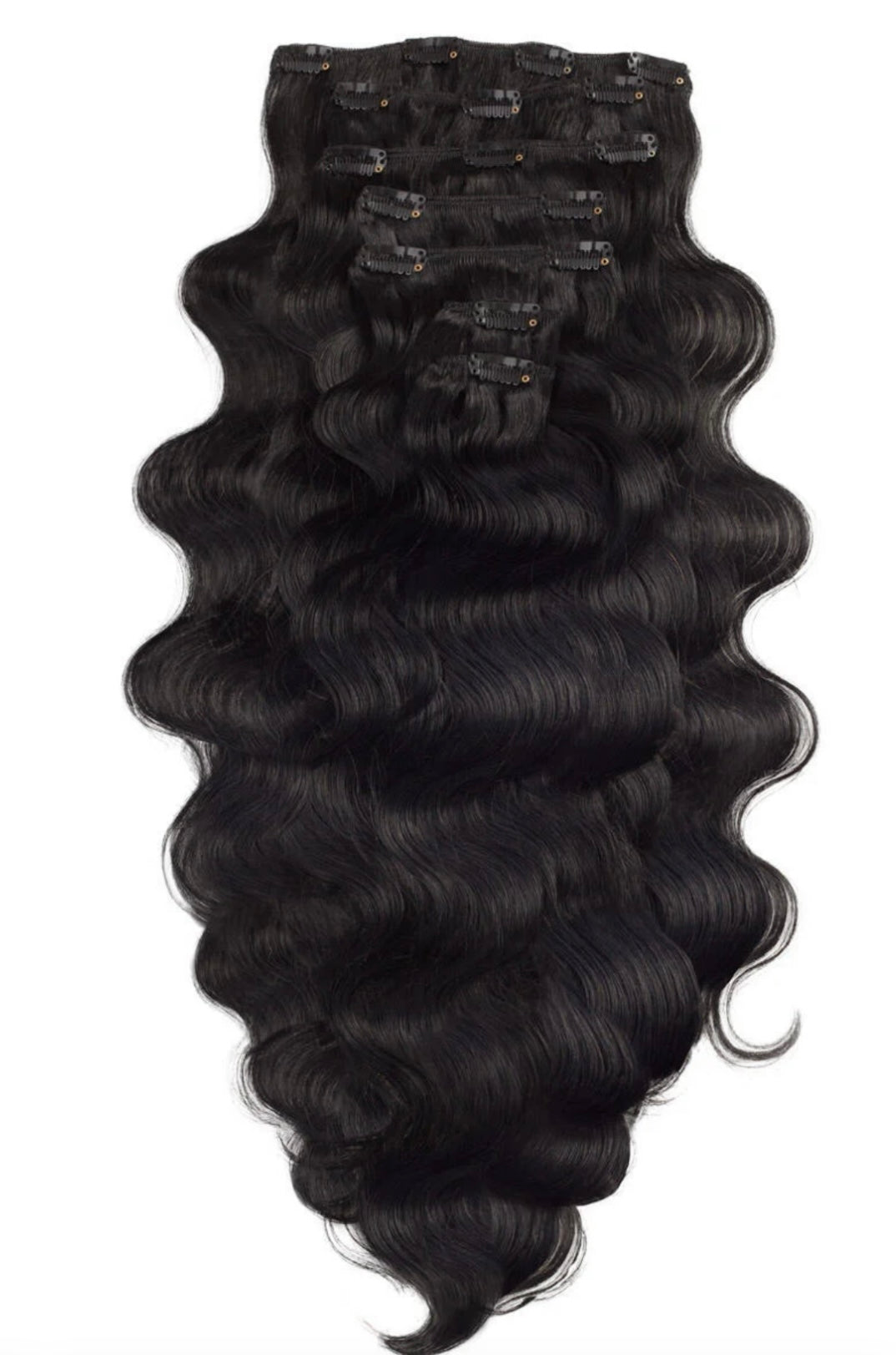 Body wave clip-ins 100% humanhair